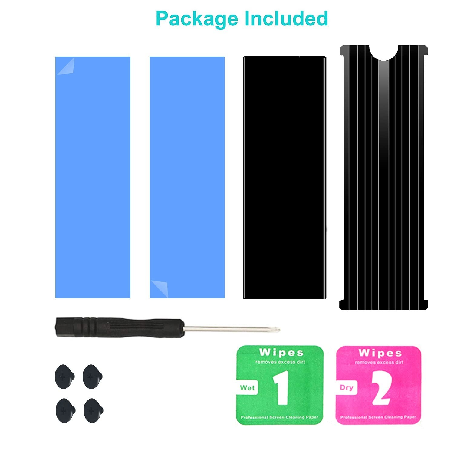 Efficient M.2 2280 SSD Cooling Solution – Aluminum Heat Sink for Optimal Use