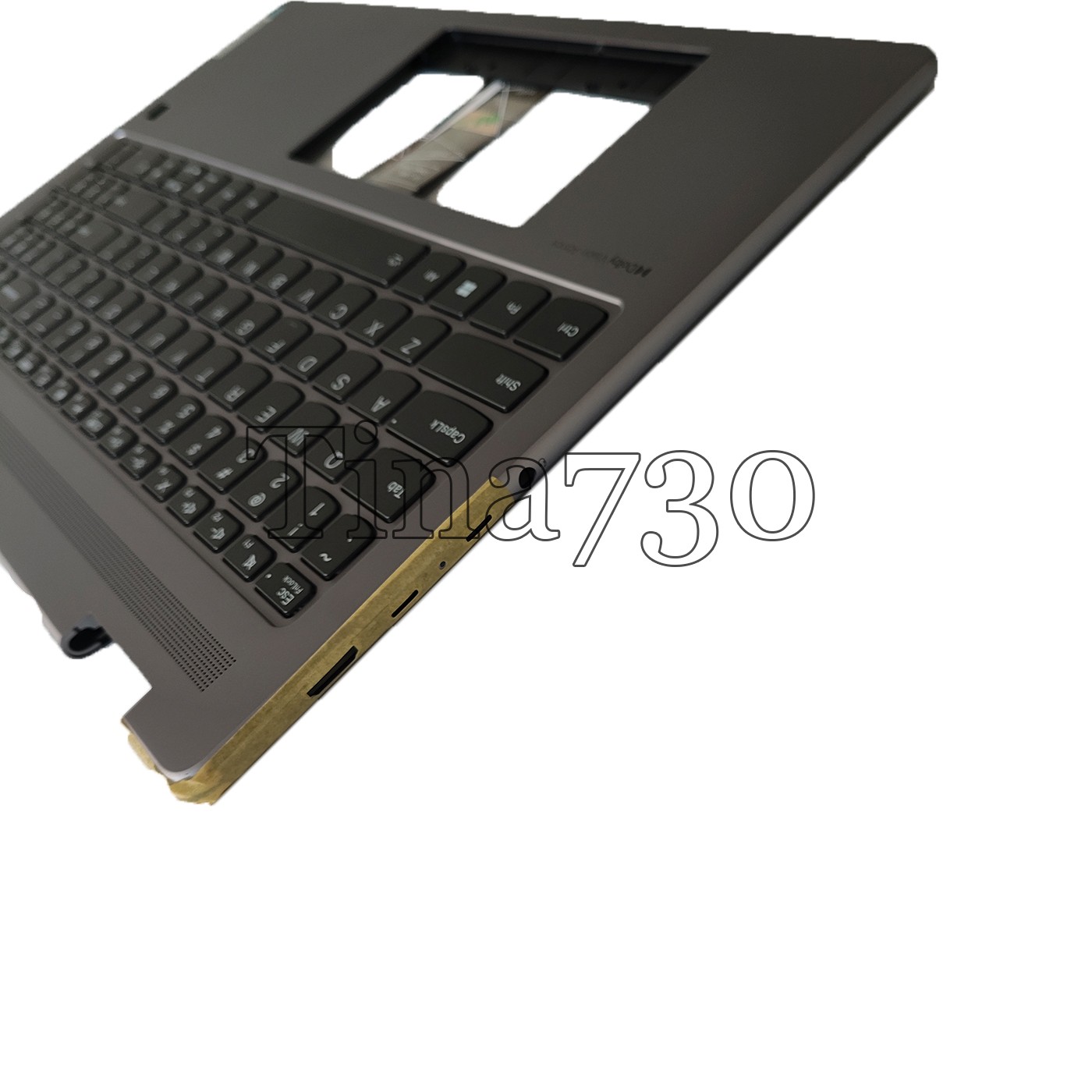 New Palmrest Keyboard For Lenovo Yoga 7 16 ARP8 83BS Arctic Grey HQ207220BR000