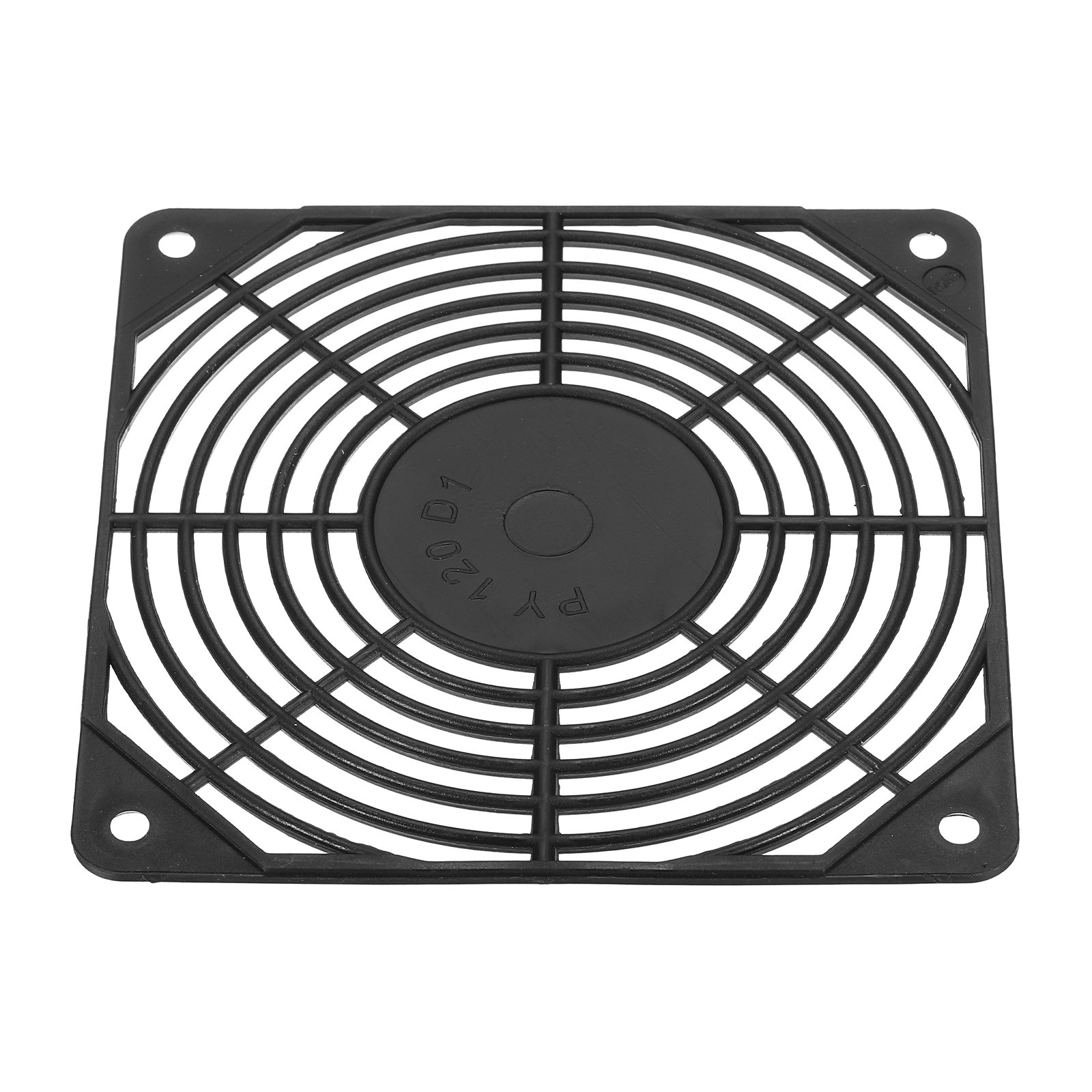 4Pack 120mm Fan Filter ABS Plastic Ventilator Grill Protector Guard Black