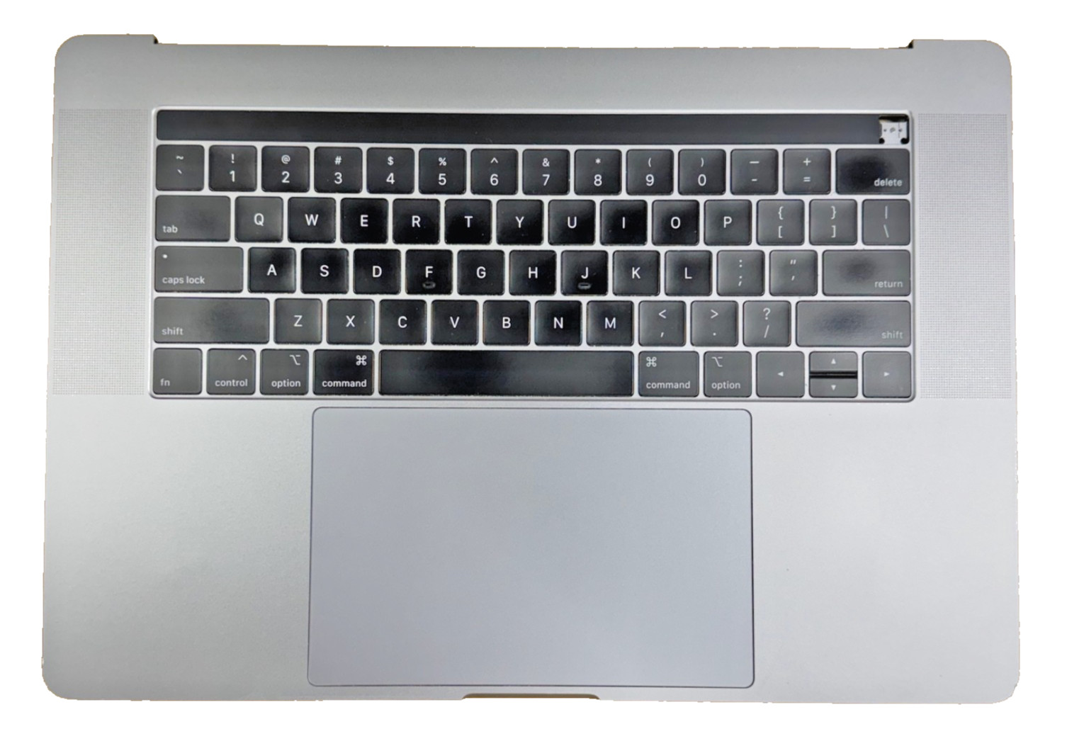 OEM APPLE A1990 TOP CASE 661-13163 661-10345 661-10346 GRADE B+ A- GRAY NO BAT