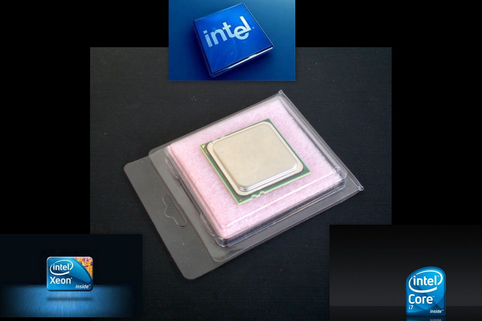 20 CPU Storage Case fits Intel Processors Size up to 66.5 x 55 mm with ESD Foam