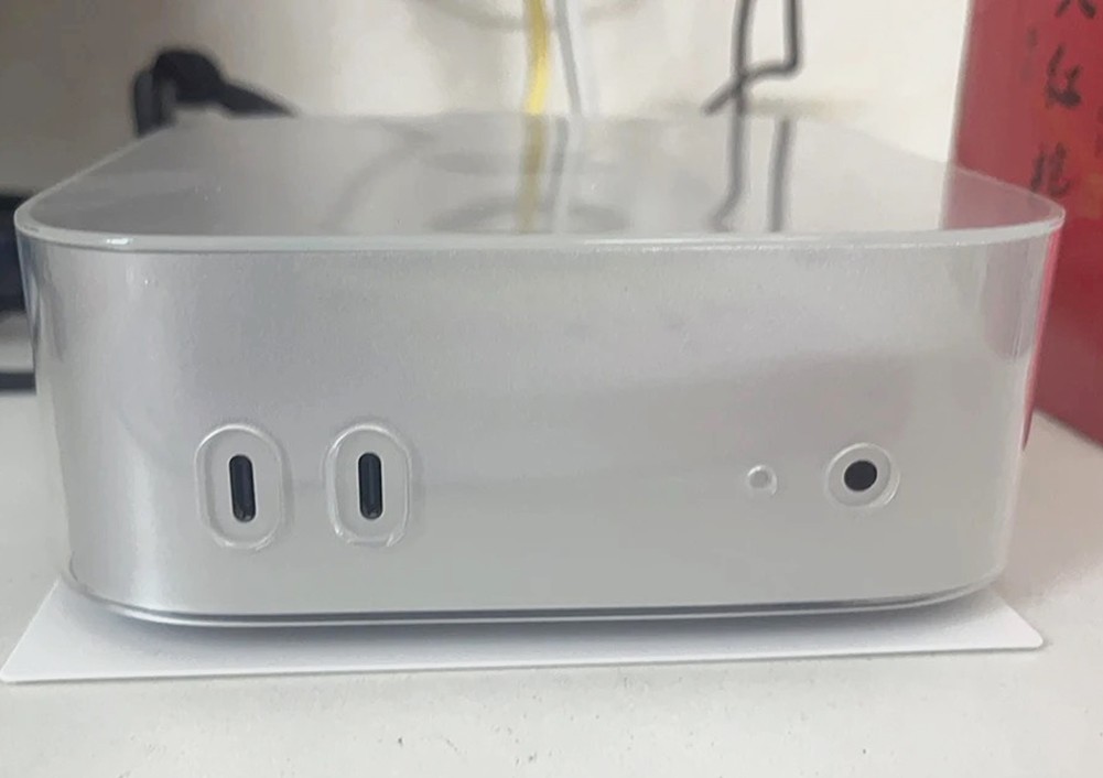Clear TPU Case Protective Cover Shell for Apple Mac Mini M4 / Pro 2024
