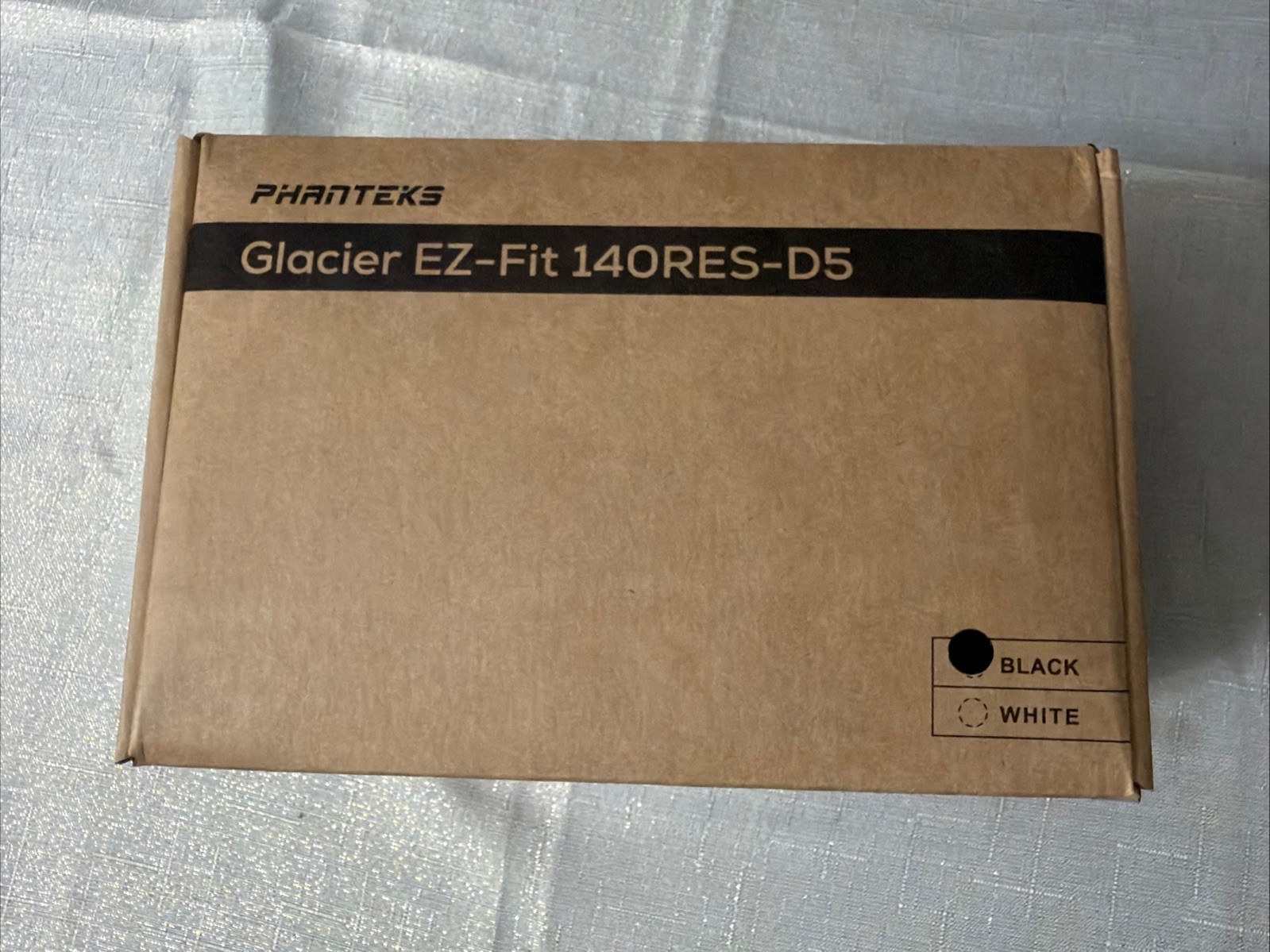 Phanteks EZ-FIT 140 D5 PWM Compact Reservoir / Pump Combo with RGB – Black