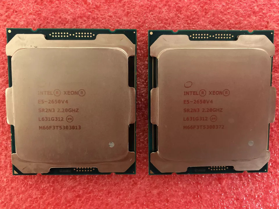 2PCS Intel Xeon E5-2690 V4 E5-2680 V4 E5-2660 V4 E5-2650V4 LGA2011-3 CPU LOT