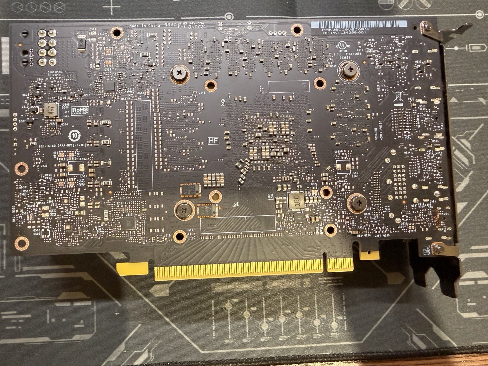 HP NVIDIA GeForce RTX 2060 6GB GDDR6 Graphics Card (L34259-001)