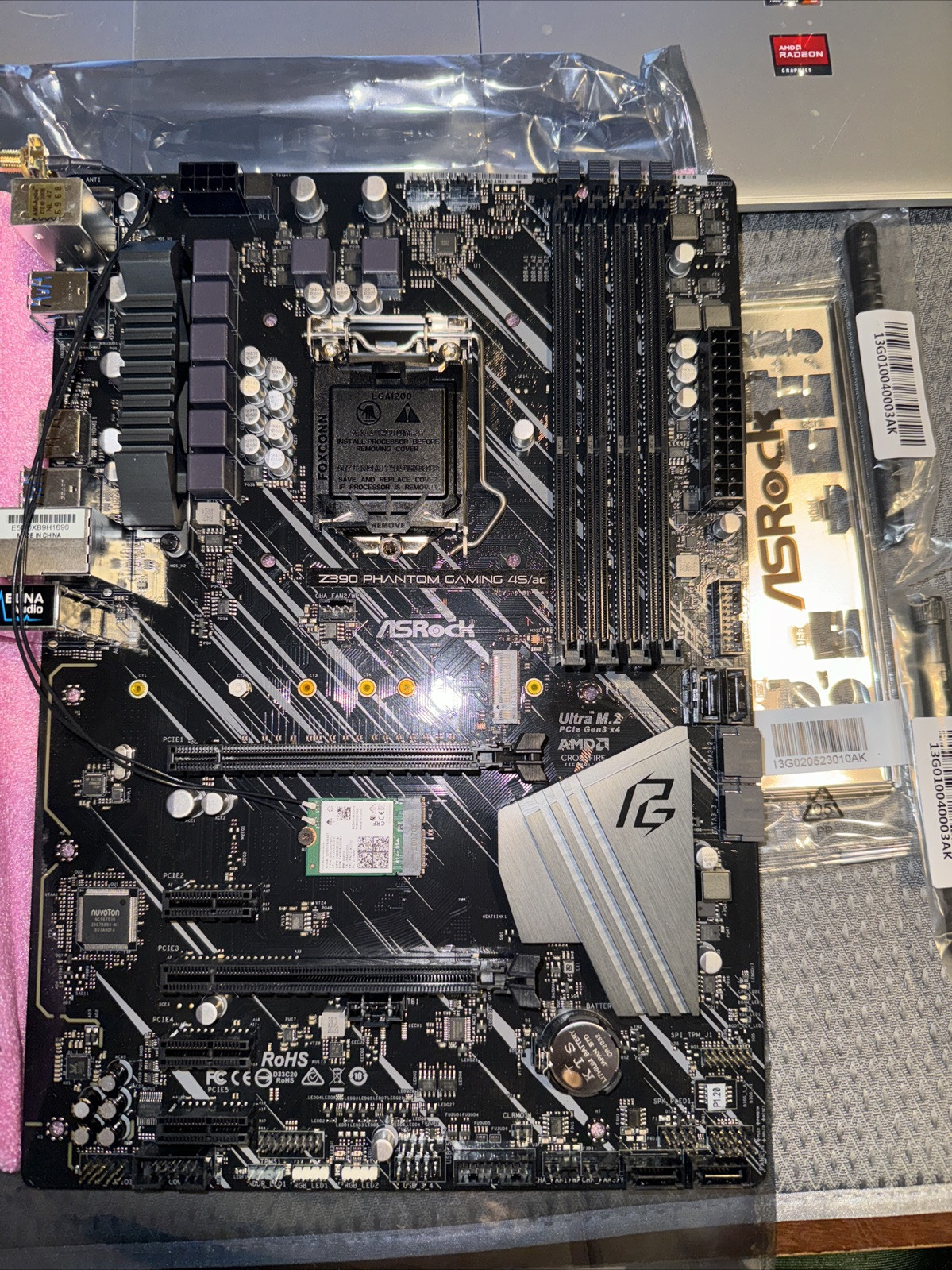 Asrock Z390 Phantom Gaming 4S/AC Wifi 8th/9th Gen Intel 1151 Motherboard