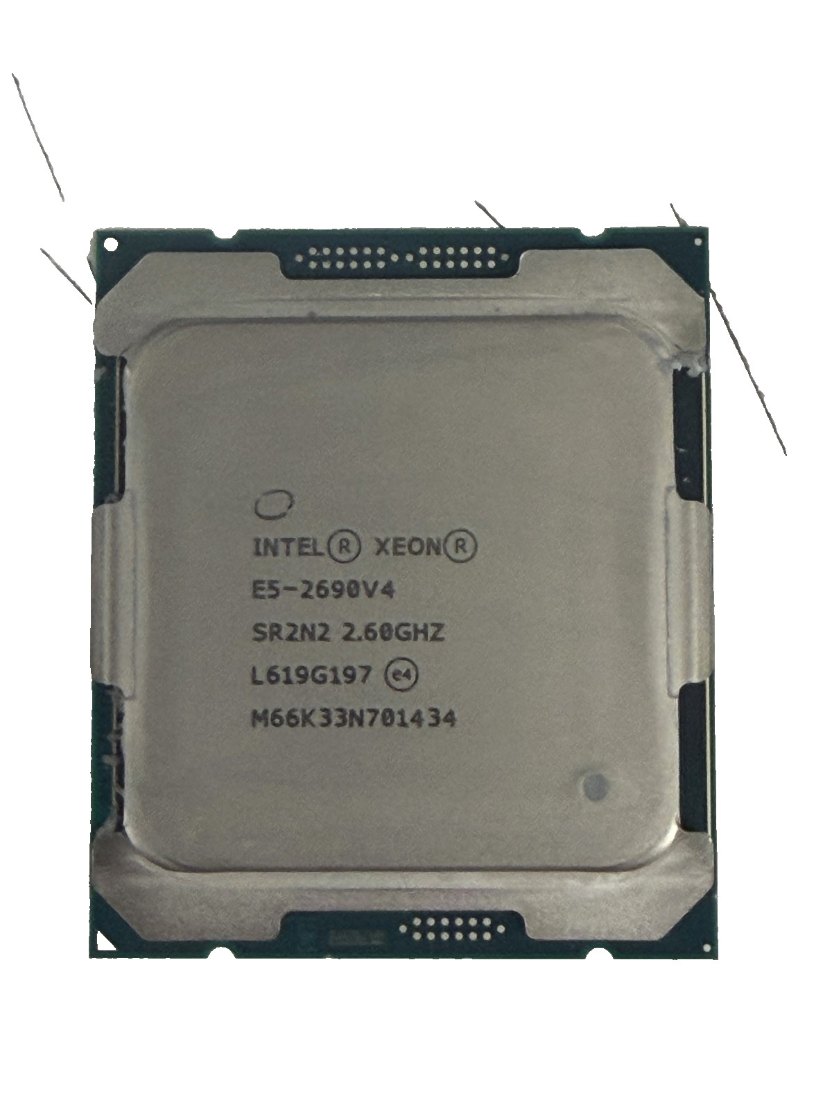 LOT OF 2 Intel Xeon E5-2690v4 2.6Ghz 14-Core 135W 35MB LGA2011-3 CPU SR2N2