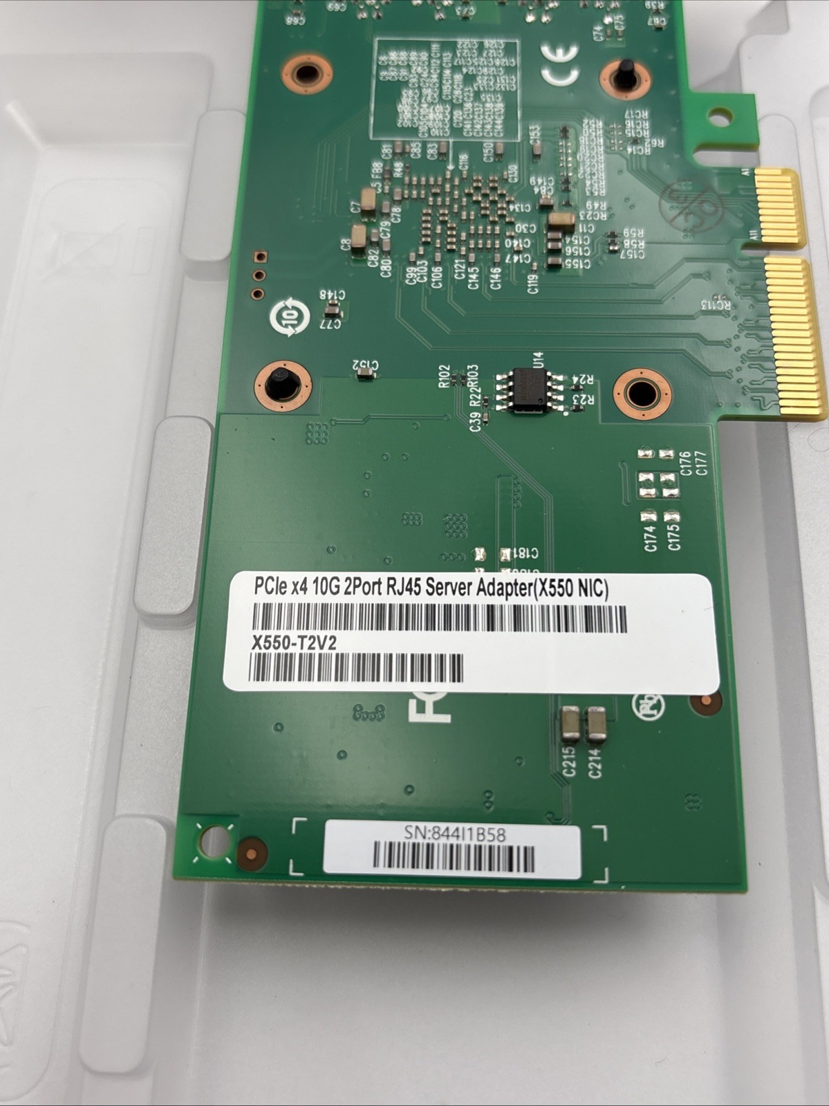 X550-T2V2 Intel 10Gb Ethernet Converged PCIe Network Adapter X550 New Open Box