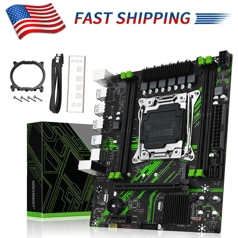 X99 LGA 2011-3 Motherboard NVME M.2 SATA 3.0 Support DDR4 RAM for Xeon E5 V3 V4