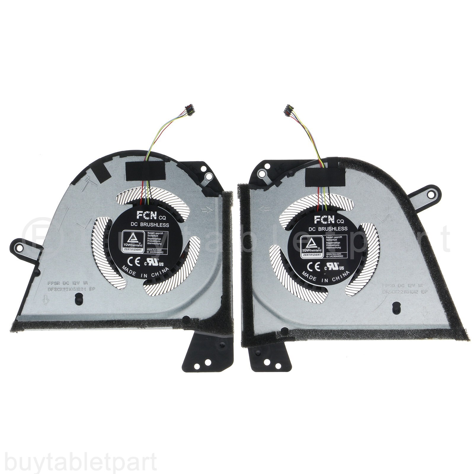 NEW CPU+GPU Cooling Fan For ASUS ROG Zephyrus M16 (2022) GU603Z GU603ZX FP9R