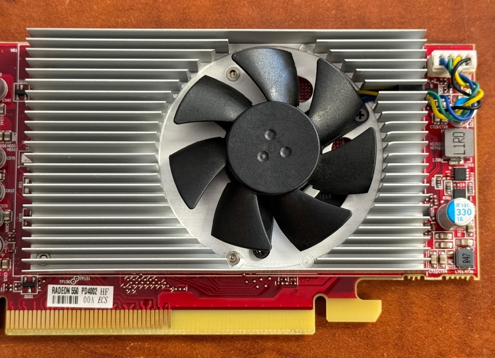 Dell AMD Radeon RX 550 2GB GDDR5 PCIe Low Profile Graphics Card 0YRDRX 2x DP