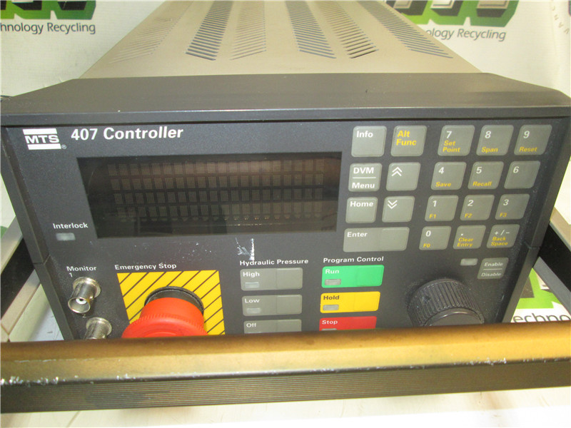 MTS 407 Hydraulic Servo Controller Specialty Equipment Power Tested