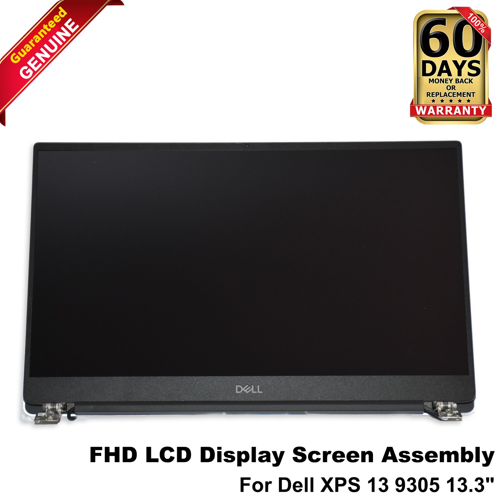 Dell XPS 13 9305 13.3″ FHD LCD Display Complete Screen Assembly 4FNTY