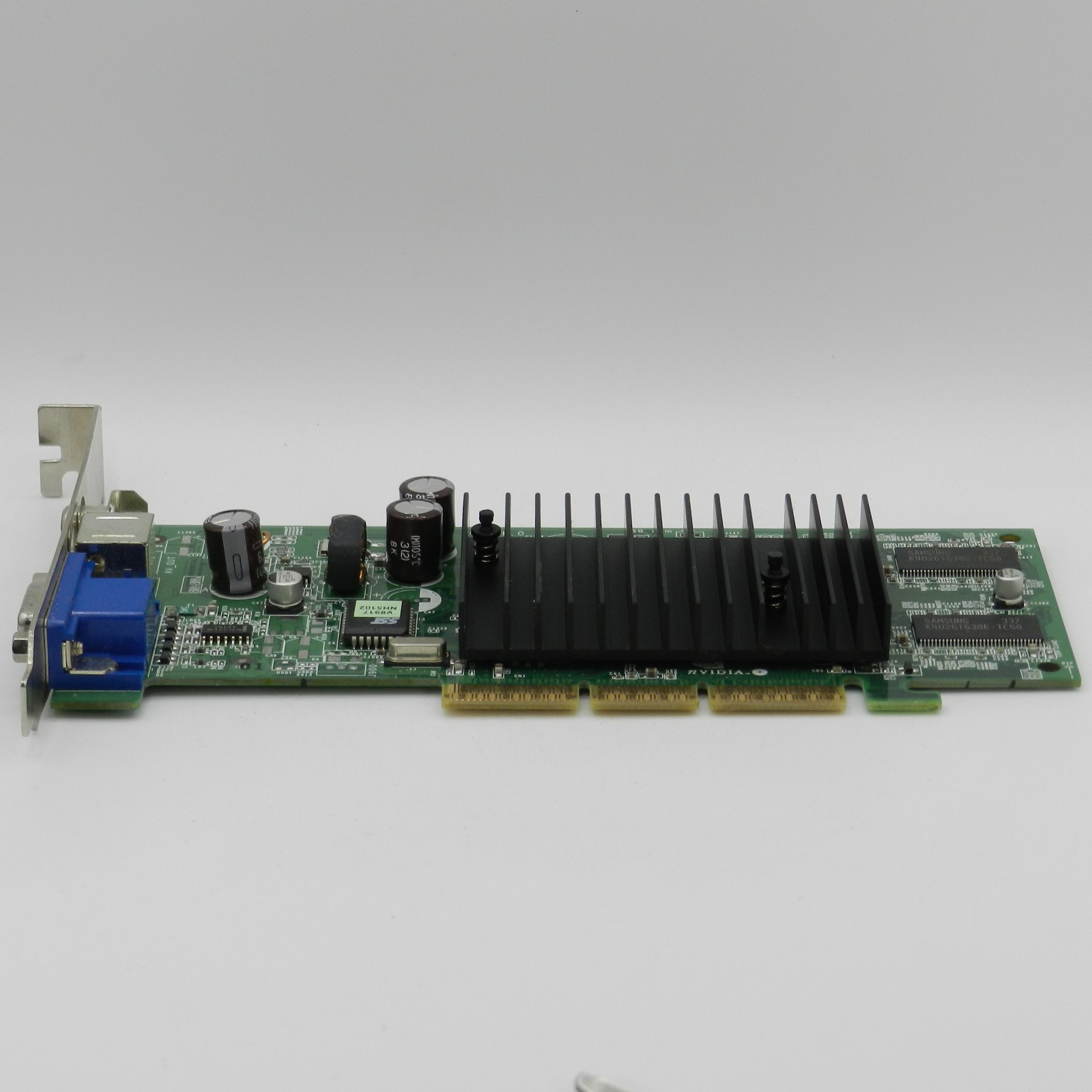 NVIDIA GeForce 4 MX 440 Graphics Card 64MB AGP 8x by HP Part # 5187-3705 -TESTED