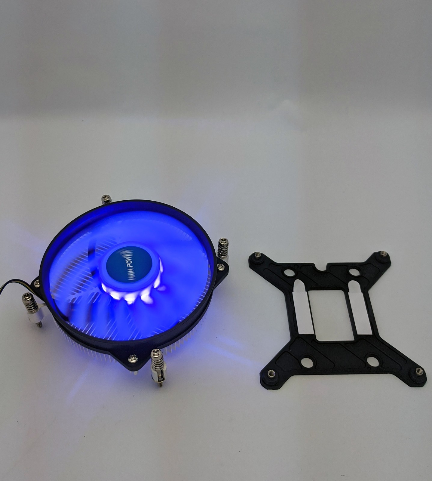 HIGH POWER® Low Profile Blue LED Intel Socket LGA1700 fo i7/i5/i3/i9 CPU Cooling