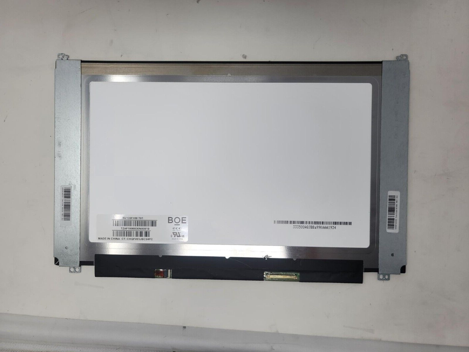BOE 13.3″ 1920×1080 60Hz 40 Pin eDP Matte LCD Touch Screen NV133FHM-T01 Grade A