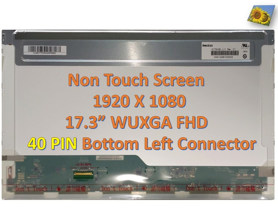 New LCD Screen for AUO B173HW02 V.0 V.1 FHD 1920×1080 Matte WARRANTY TESTED