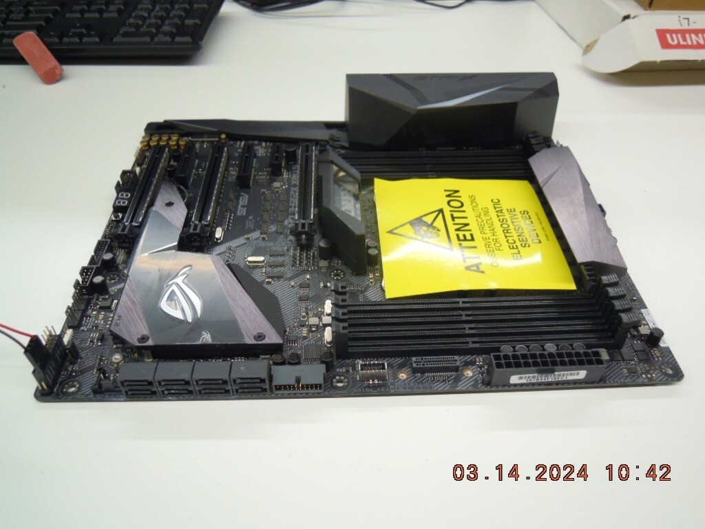 Asus ROG STRIX X299-E GAMING Motherboard LGA2066 DDR4 + I/O Shield Latest BIOS