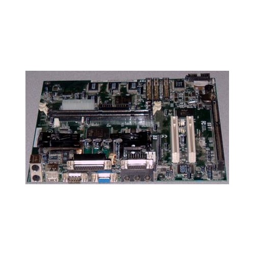 BCM DR737 Slot 1 motherboard 2 PCI, 1 ISA, 2 SDRAM slots. On-Board audio and vid