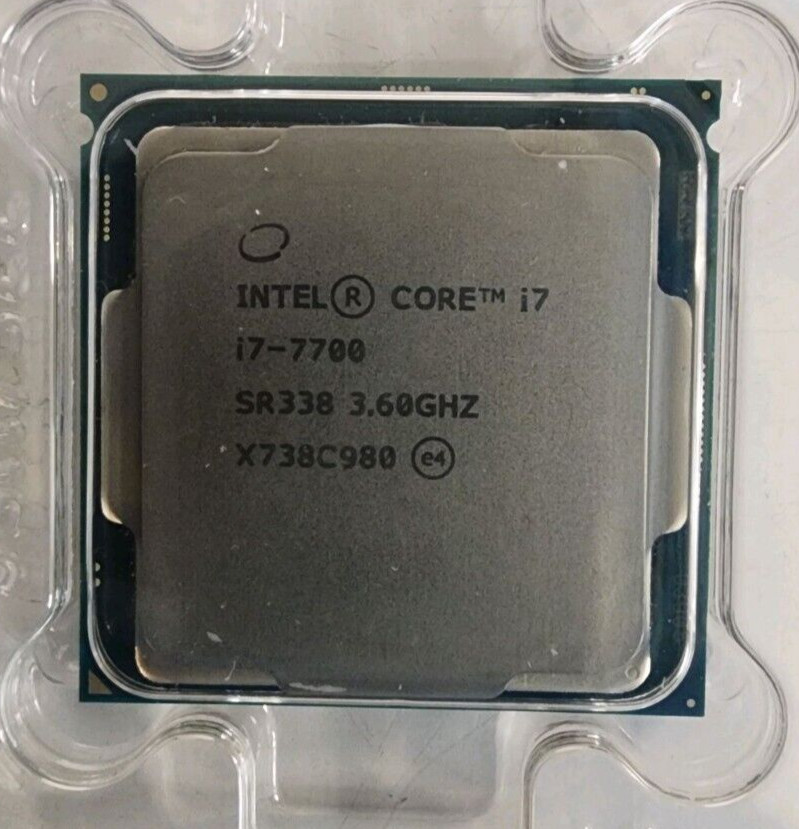 Intel Core I7 7700 Processor (3.60 GHz, 4 Cores, FCLGA1151) – SR338