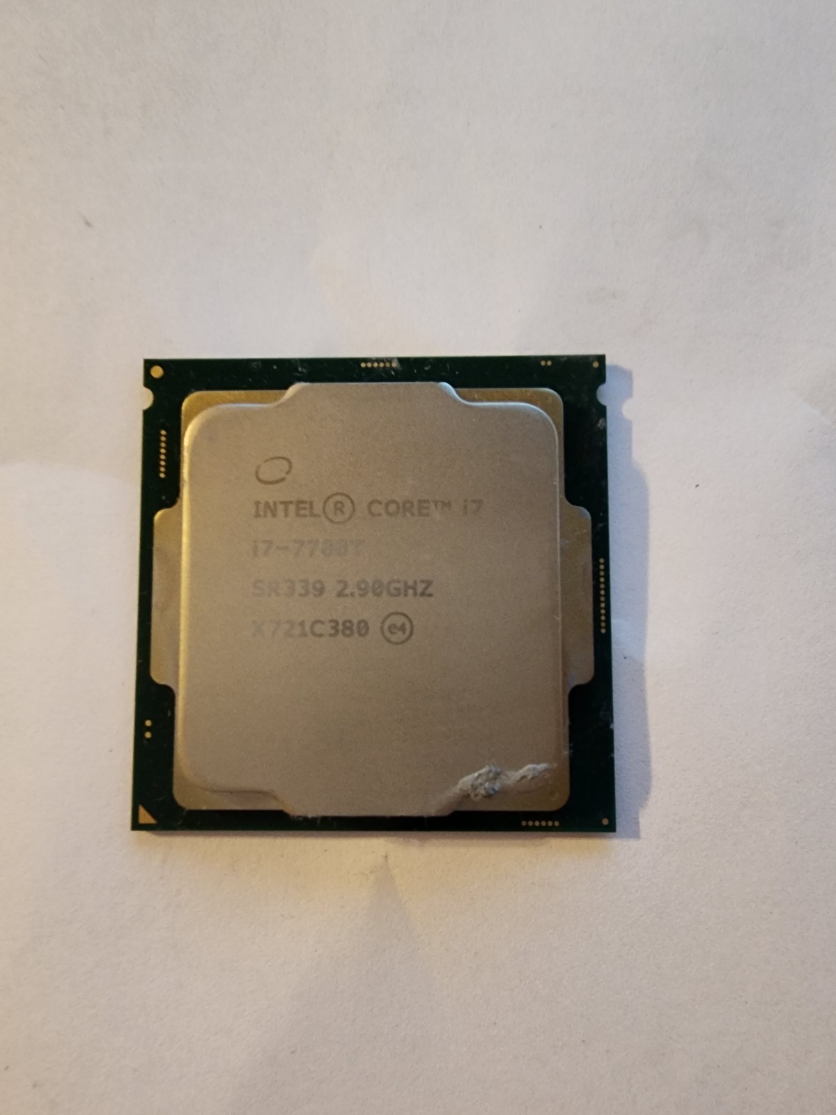 Intel Core i7-7700T 2.9GHz 8MB Socket LGA1151 Quad Core Processor SR339