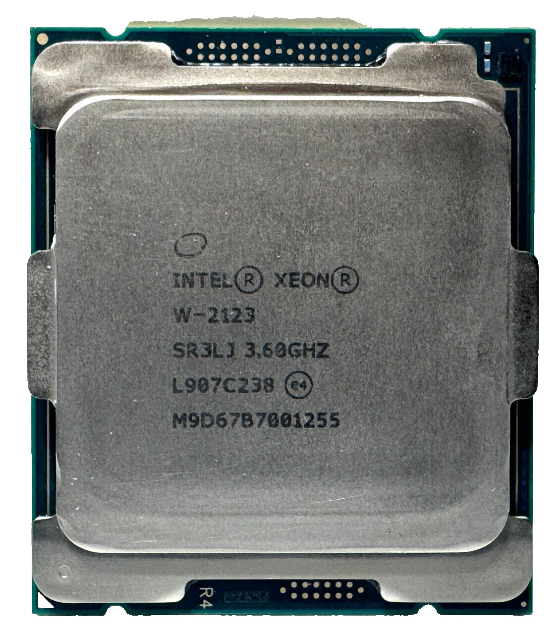 Intel Xeon W-2123 3.60Ghz Quad Core 8.25MB Catch LGA2066 CPU – SR3LJ – Tested