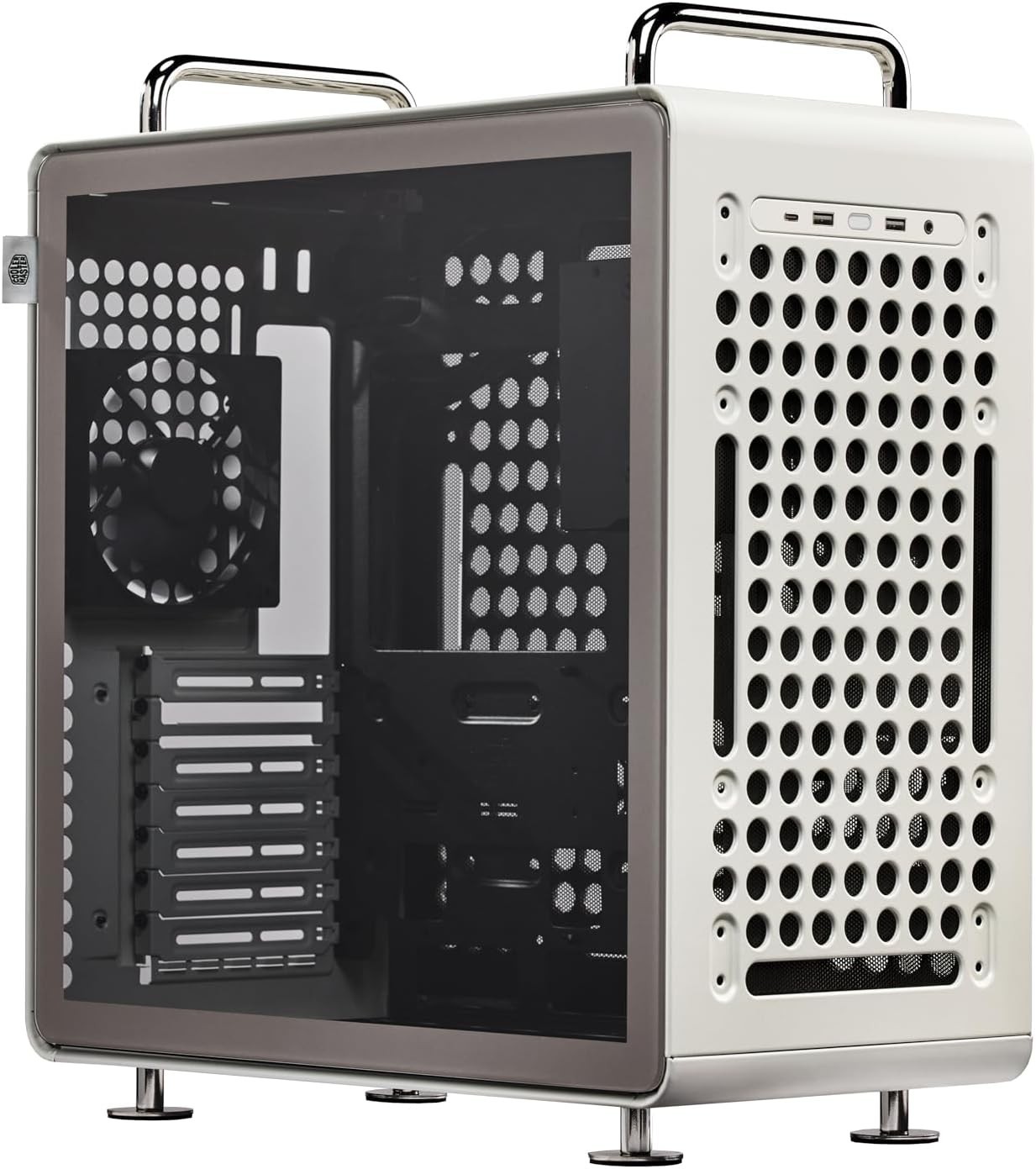QUBE 540 ATX Mid-Tower PC Case – Highly Customizable Modular Computer Chassis wi