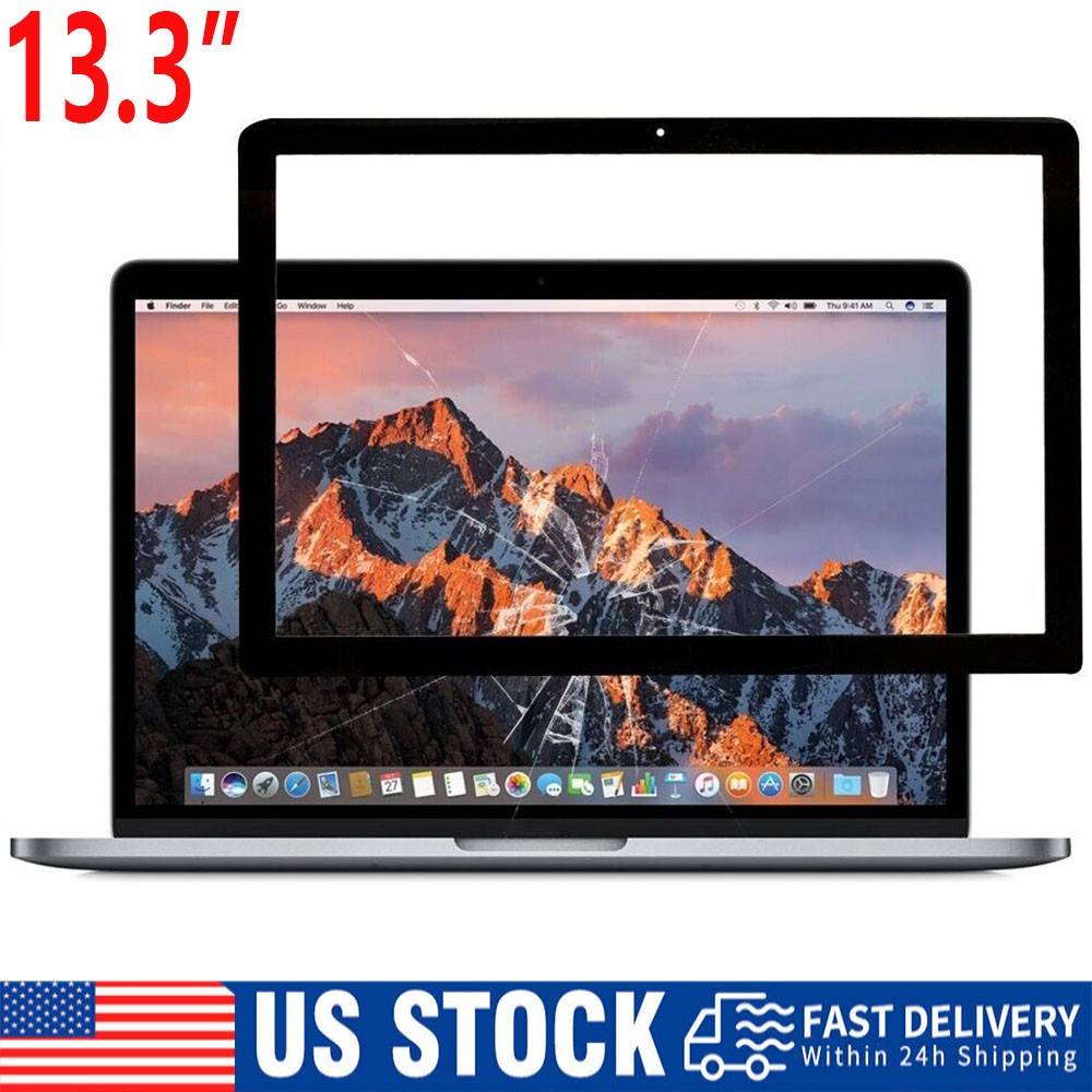 For MacBook Pro 13.3″ 13″ A1278 Front LCD Glass Screen Replacement Par A1278 NEW