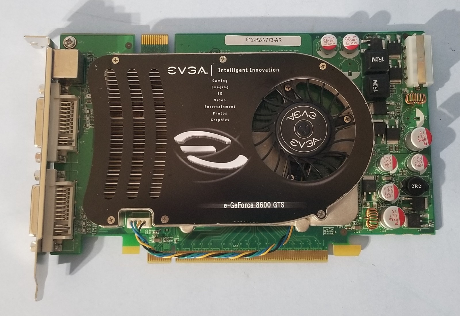EVGA NVIDIA GeForce 8600 GTS 512MB GDDR3 PCI Express x16 512-P2-N773-AR