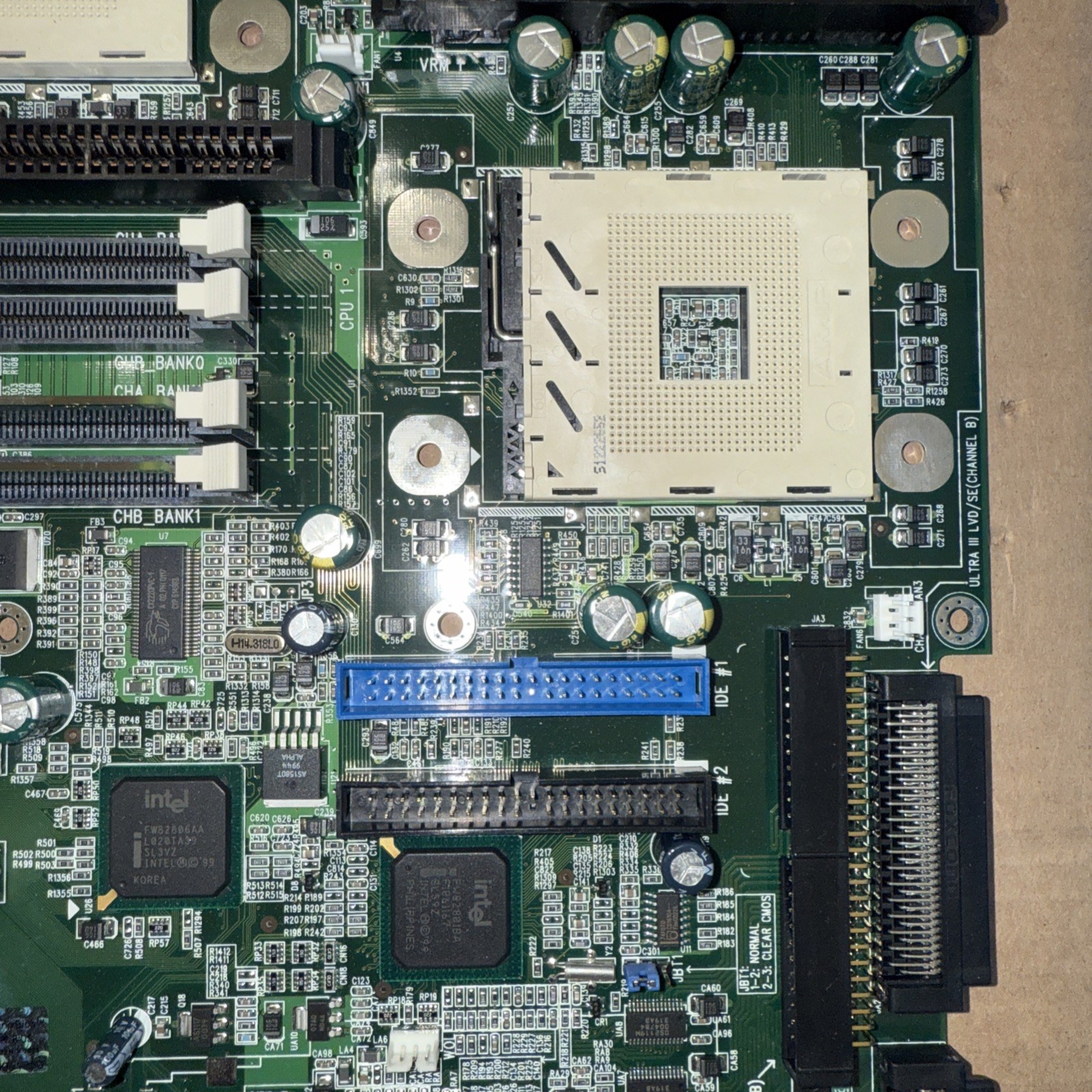 Supermicro P4DC6 Rev 1.01 Dual Socket 603 Xeon Motherboard NOS New RDRAM SCSI