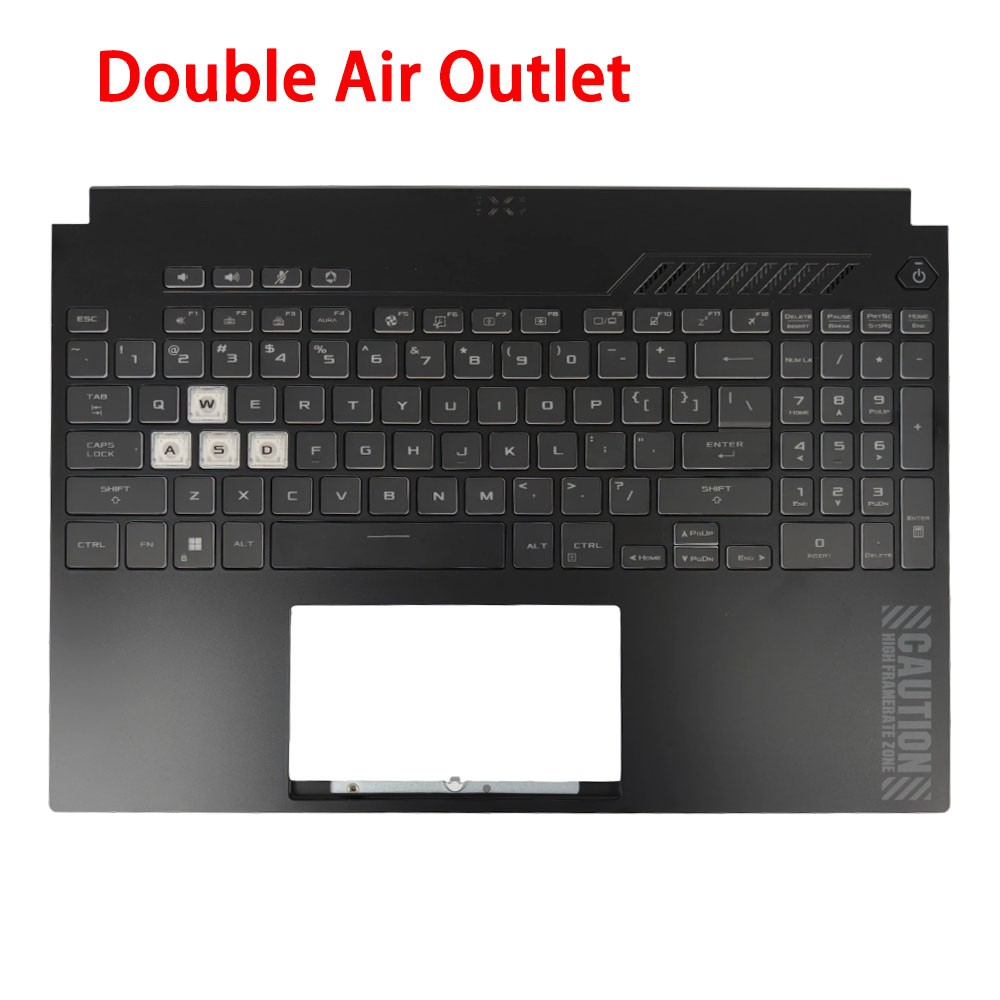 Palmrest For Asus TUF Gaming A15 FA507 FA507R FX507 2022 Keyboard RGB Backlit US