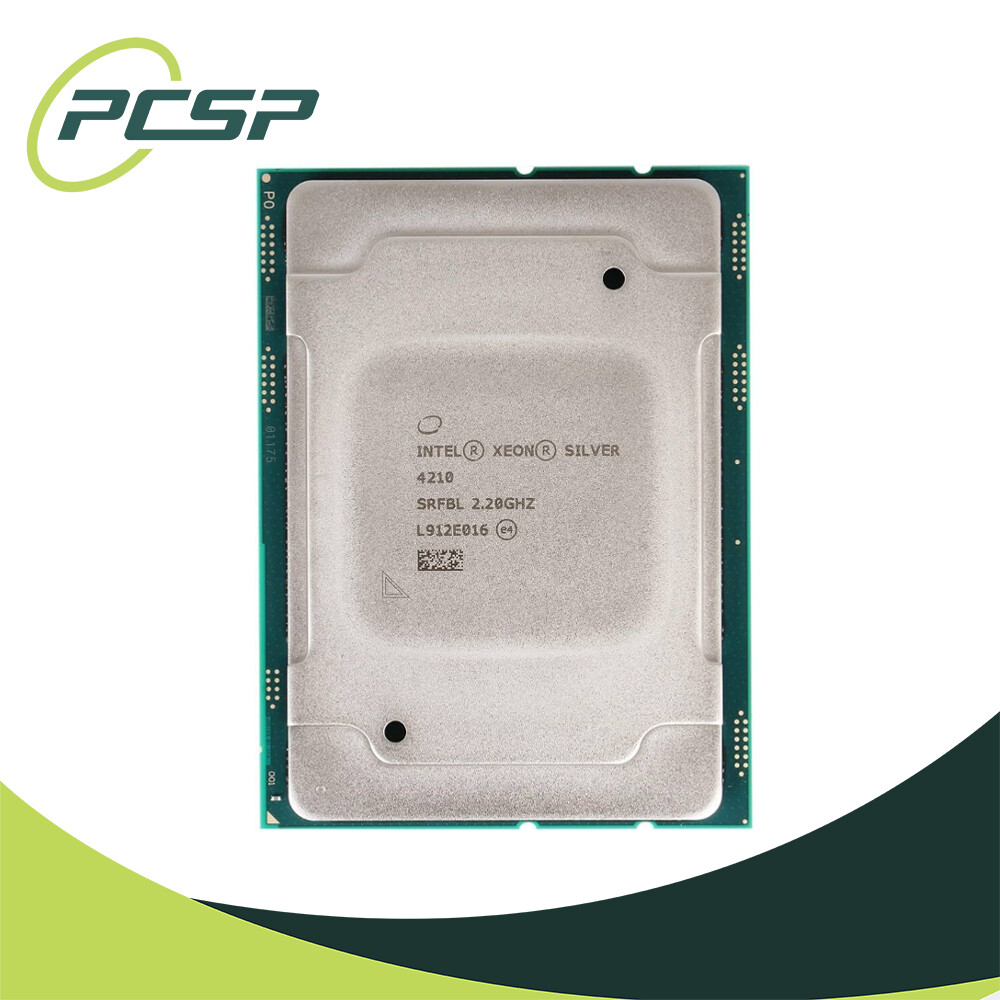 Intel Xeon Silver 4210 SRFBL 2.20GHz 13.75MB 10-Core LGA3647 CPU Processor