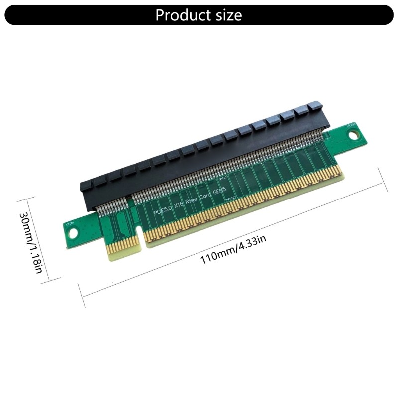 PCIe5.0 X16 Risers Card Graphics Extension Card For Improved Gaming Experience