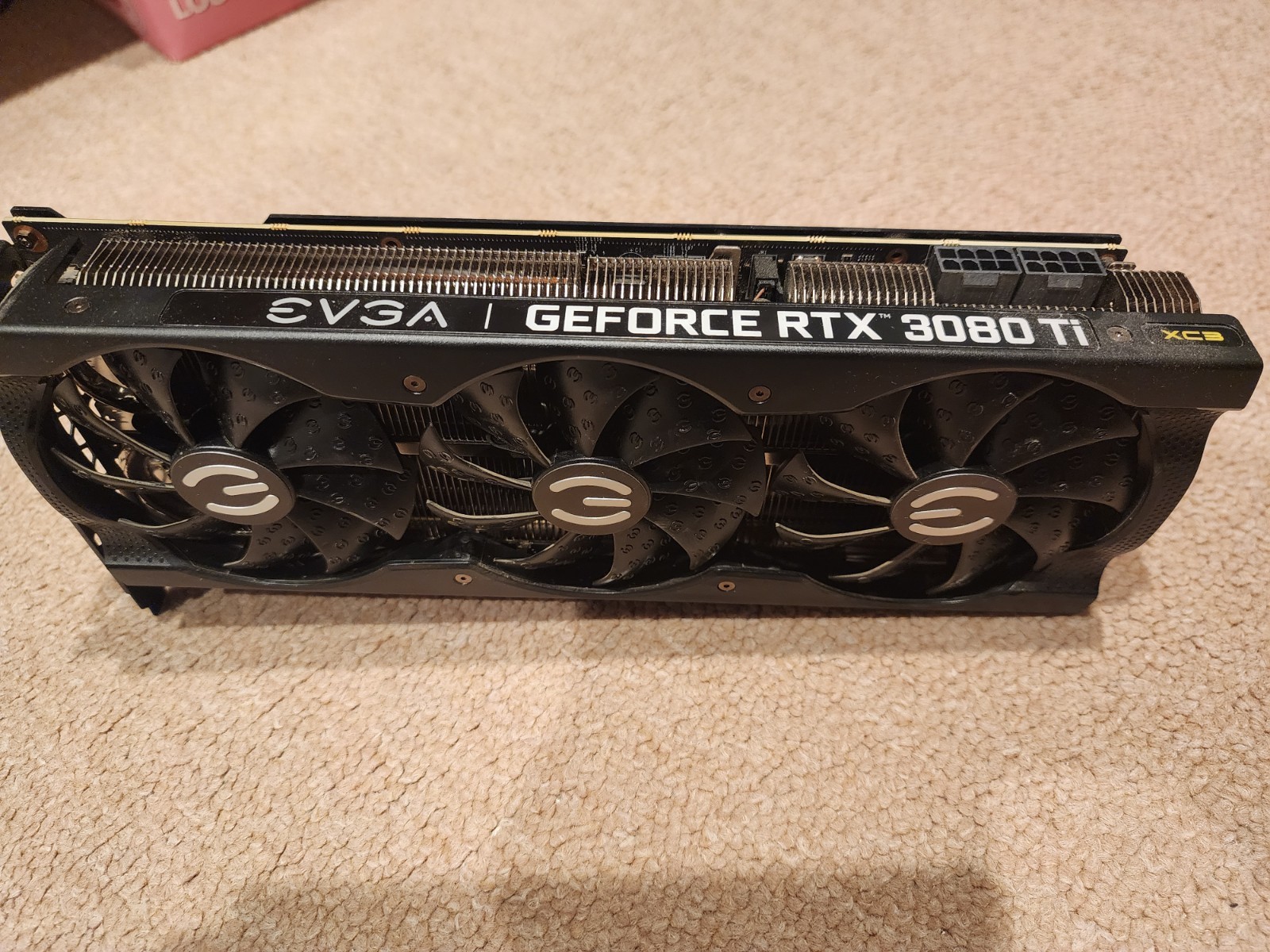 EVGA NVIDIA GeForce RTX 3080 Ti Graphics Card CUDA PCIe x16 Triple 8-Pin
