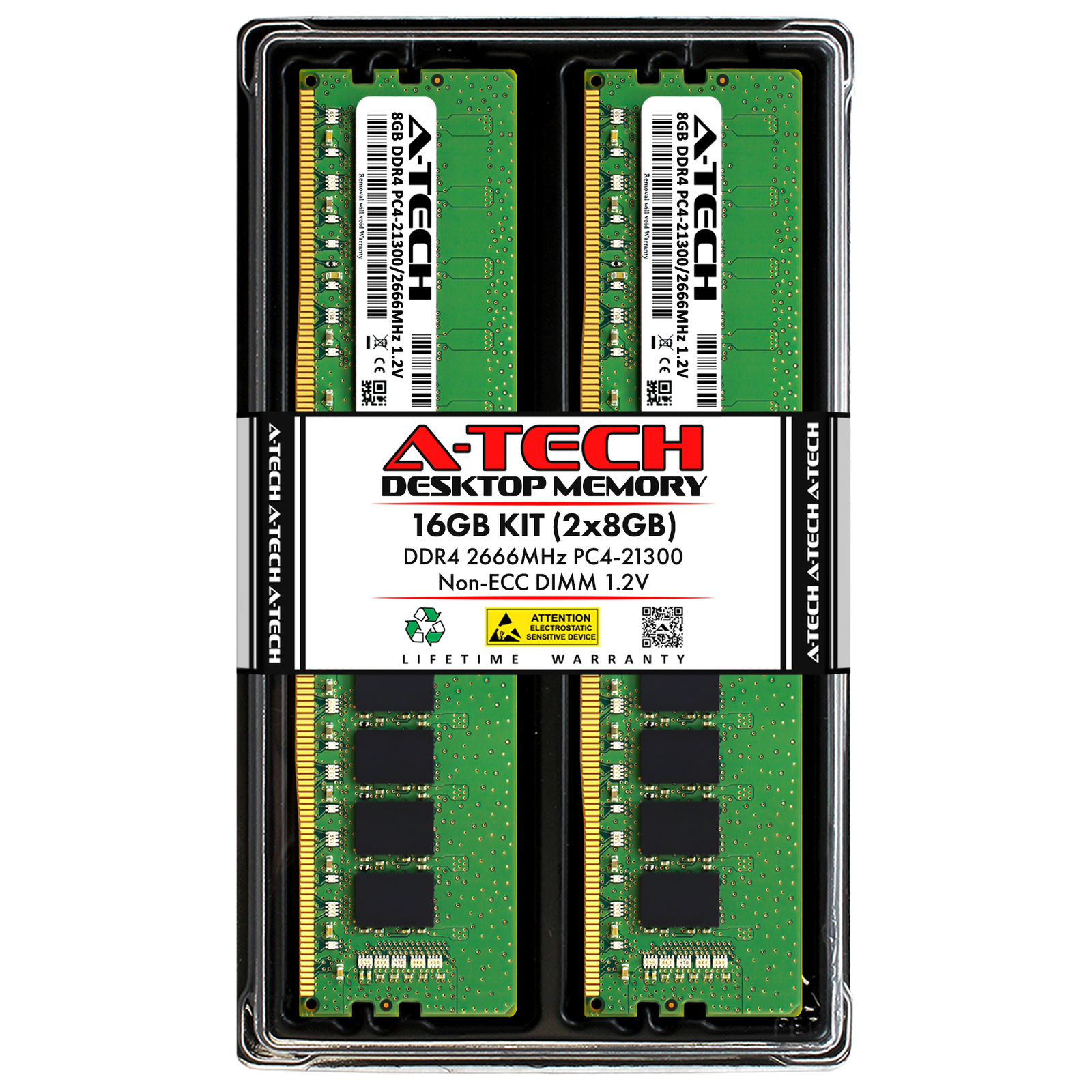 16GB 2x 8GB DDR4 DIMM Memory RAM for ASUS ESC Workstation ESC700 G3 X99-WS/IPMI