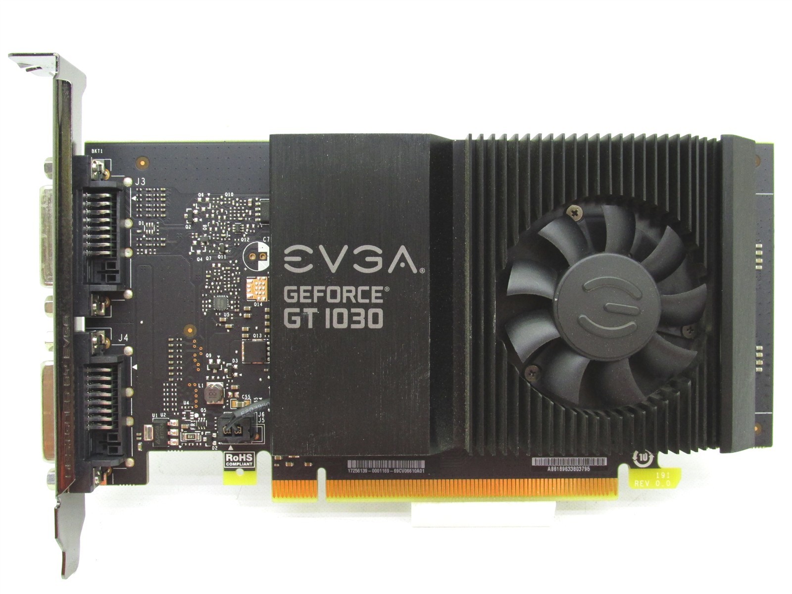 EVGA GeForce GT 1030 02G-P4-6338-KR 2GB GDDR5 2xDVI-D Graphics Card TESTED