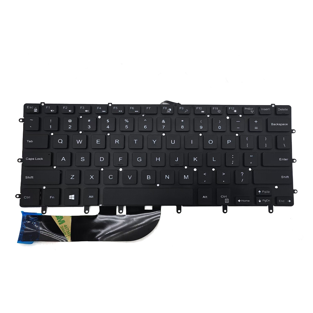 Black Backlit Keyboard for Dell Precision 5510 5520 5530 5540