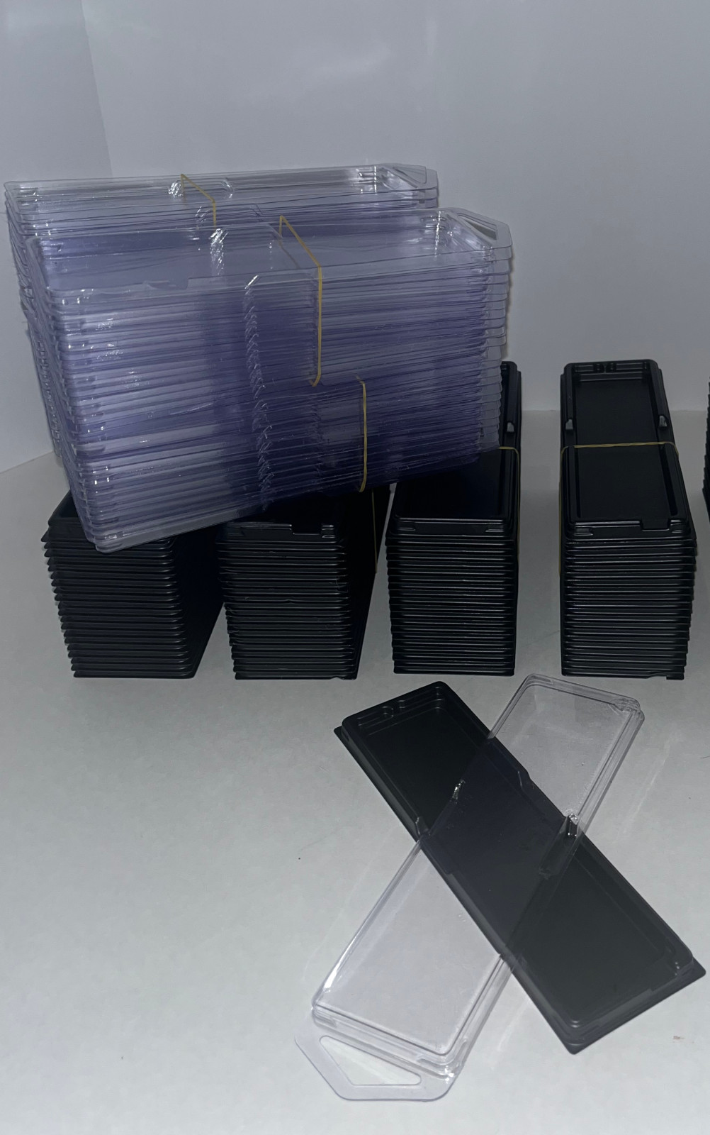 100 X DDR2 DDR3 DDR4 DDR5 Memory RAM Clamshell Case for DIMMs Anti Static ESD