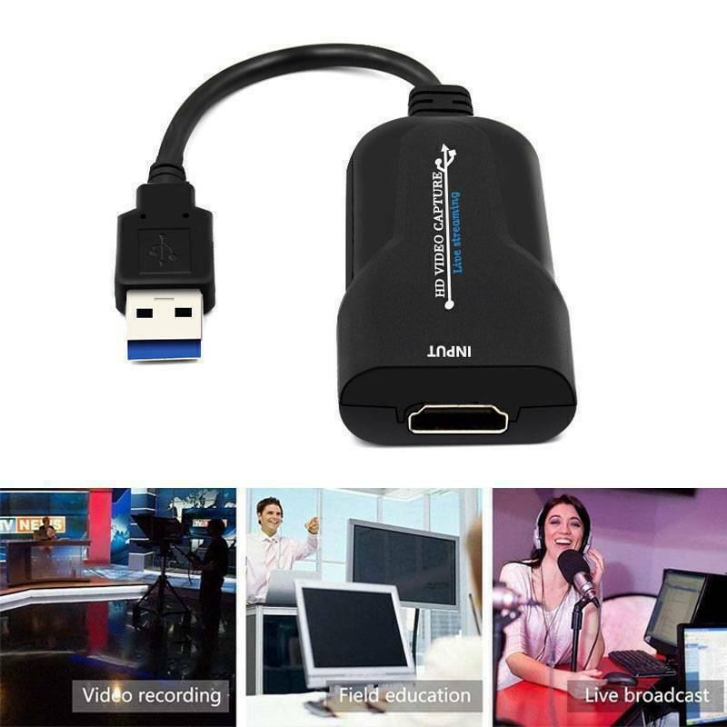 New HDMI to USB 3.0 Video Capture Card 4K 1080P 60fps Record For Live Streaming