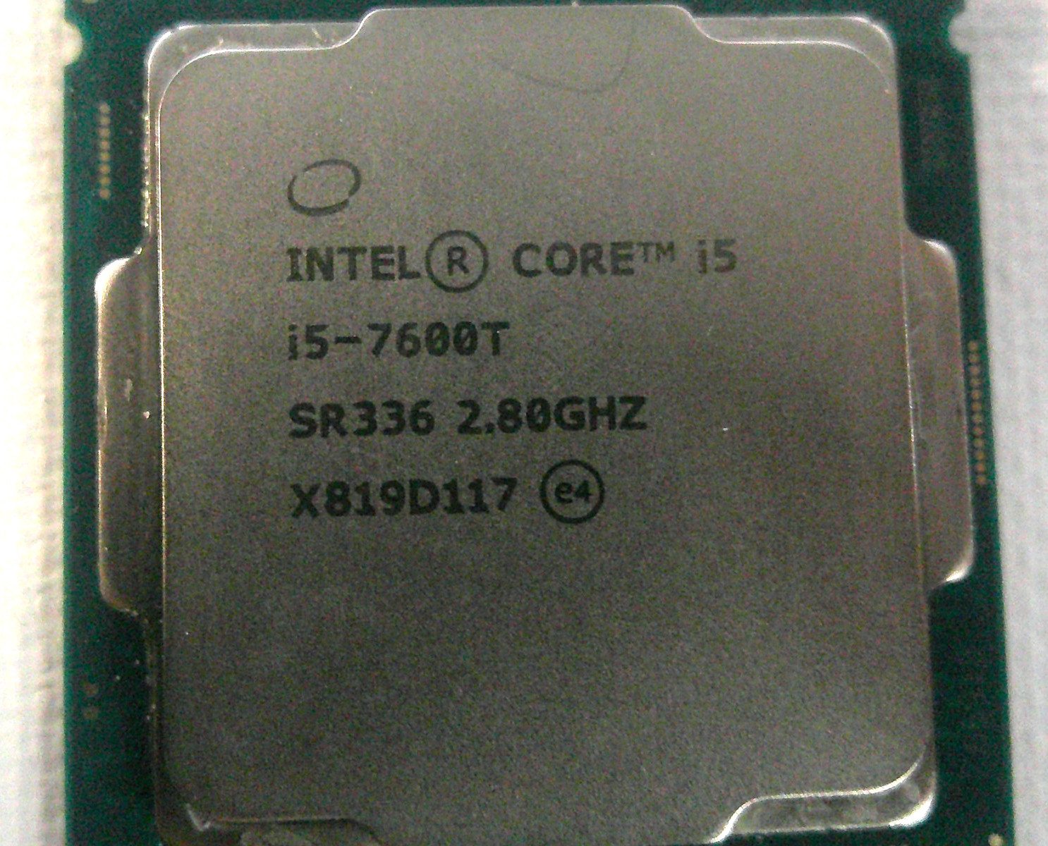 Intel Core i5-7600T 3.70GHz Quad-Core LGA1151 CPU Processor SR336