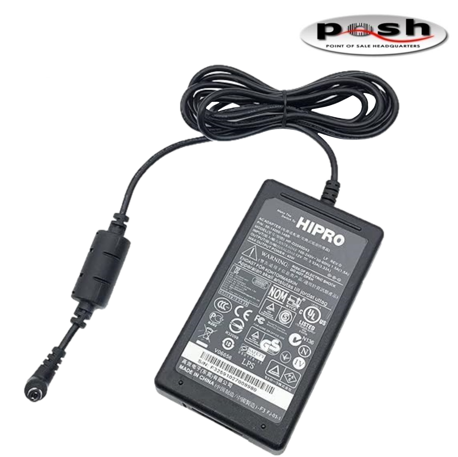 Lot of 10 HIPRO 50-14000-148R AC Adapter- Beautiful Condition