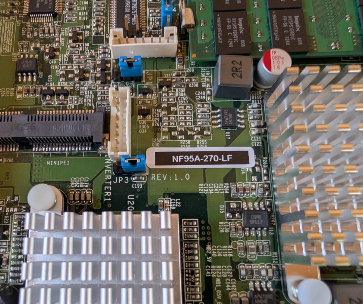 Jetway NF95A-270-LF Mini-ITX Motherboard w/ Intel Atom N270 CPU