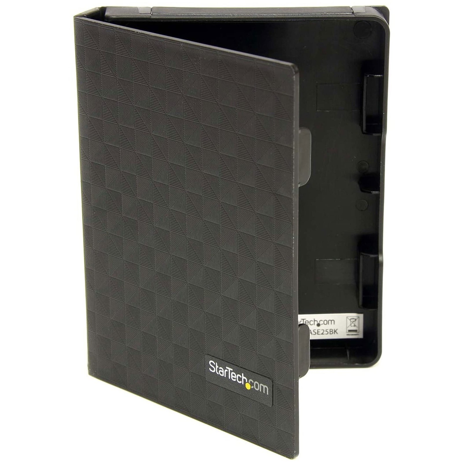 StarTech 2.5in Anti-Static HDD Protector Case, 3pk, Black 2.5 in Drive,