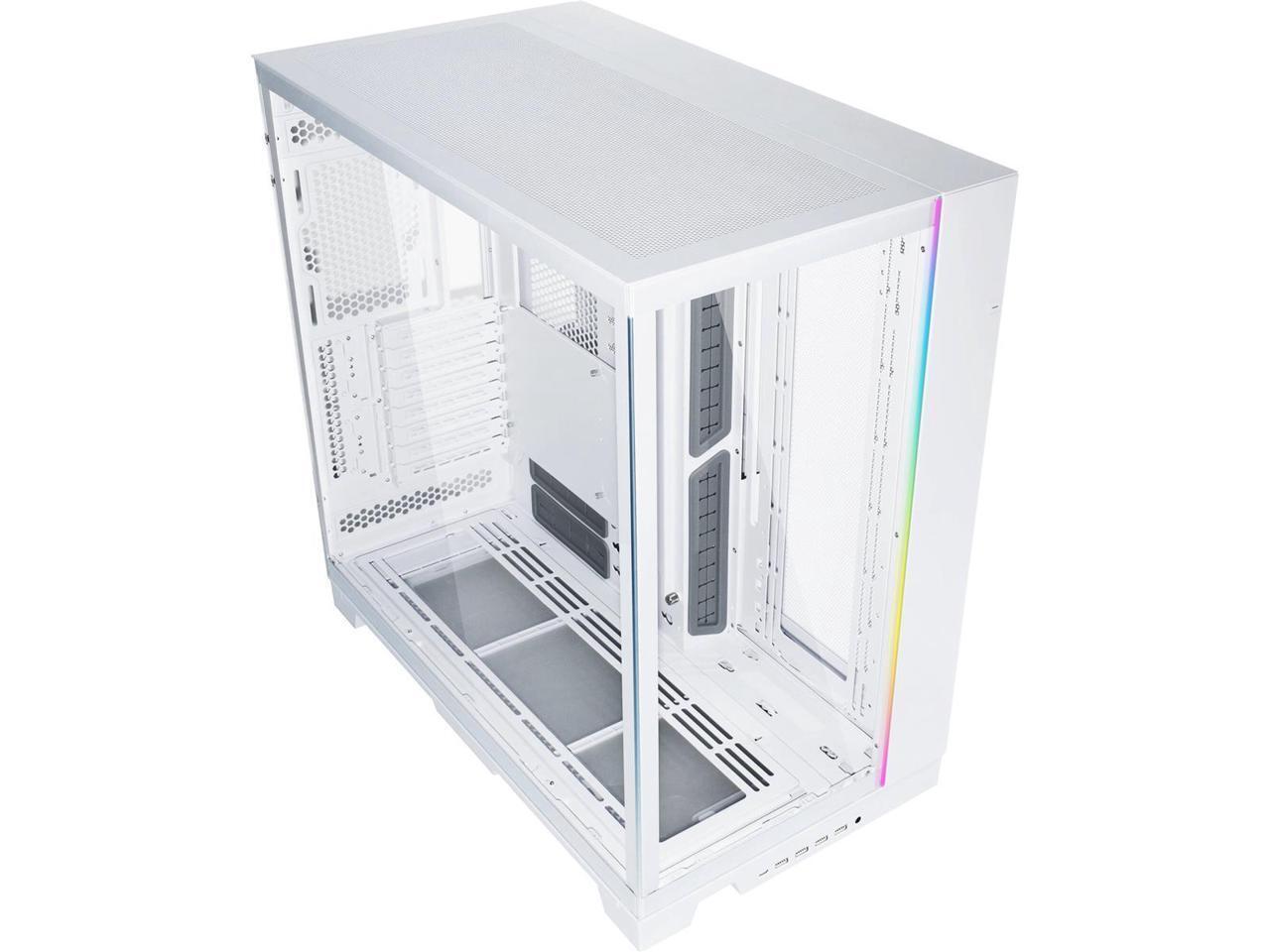 LIAN LI O11 Dynamic EVO XL O11DEXL White Aluminum / Steel / Tempered Glass ATX M