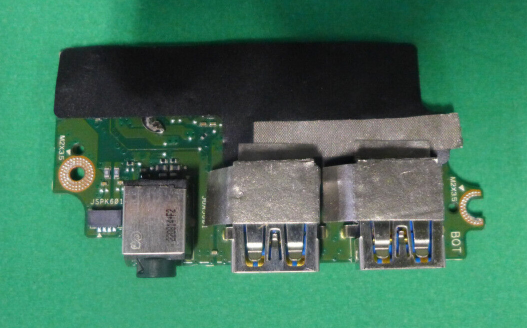 GENUINE Dell USB Headphone Jack In and Out Board J0N0T