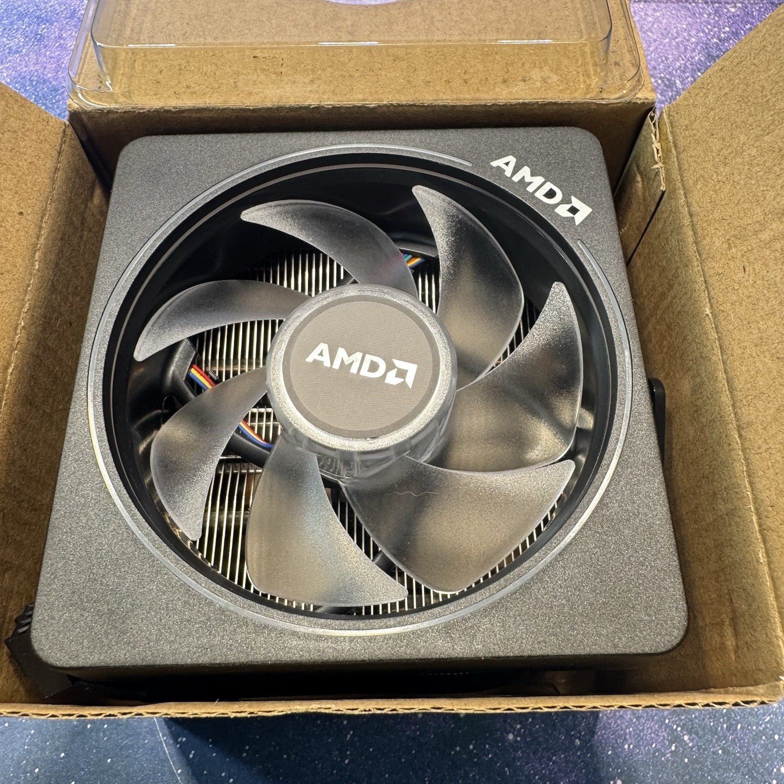 AMD Wraith Prism CPU Cooler Heatsink Fan OEM AM4 LED RGB (712-000075 Rev: E) NEW