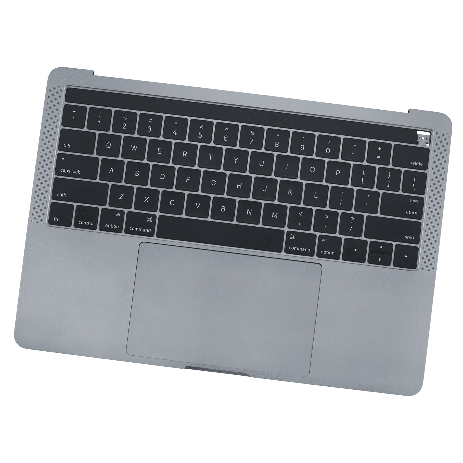 OEM MacBook Pro 13 2016 2017 A1706 Topcase Space Grey Grade A Palmrest Keyboard
