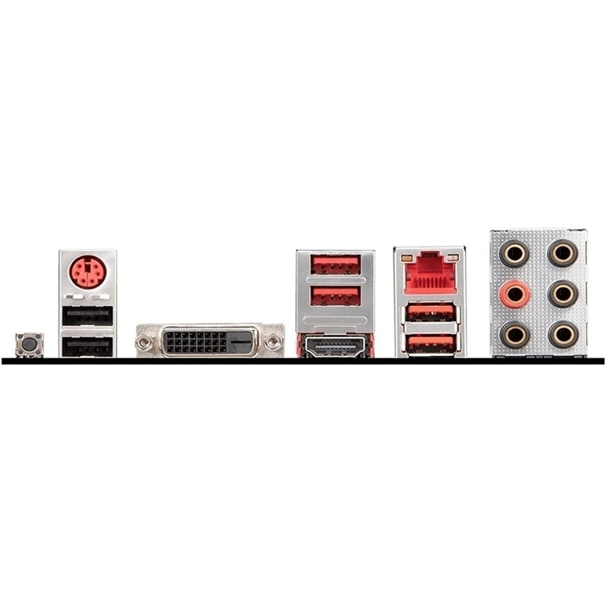 MSI B450 Gaming PLUS Motherboard Socket AM4 DDR4 SATA III PS/2 On-Board Audio