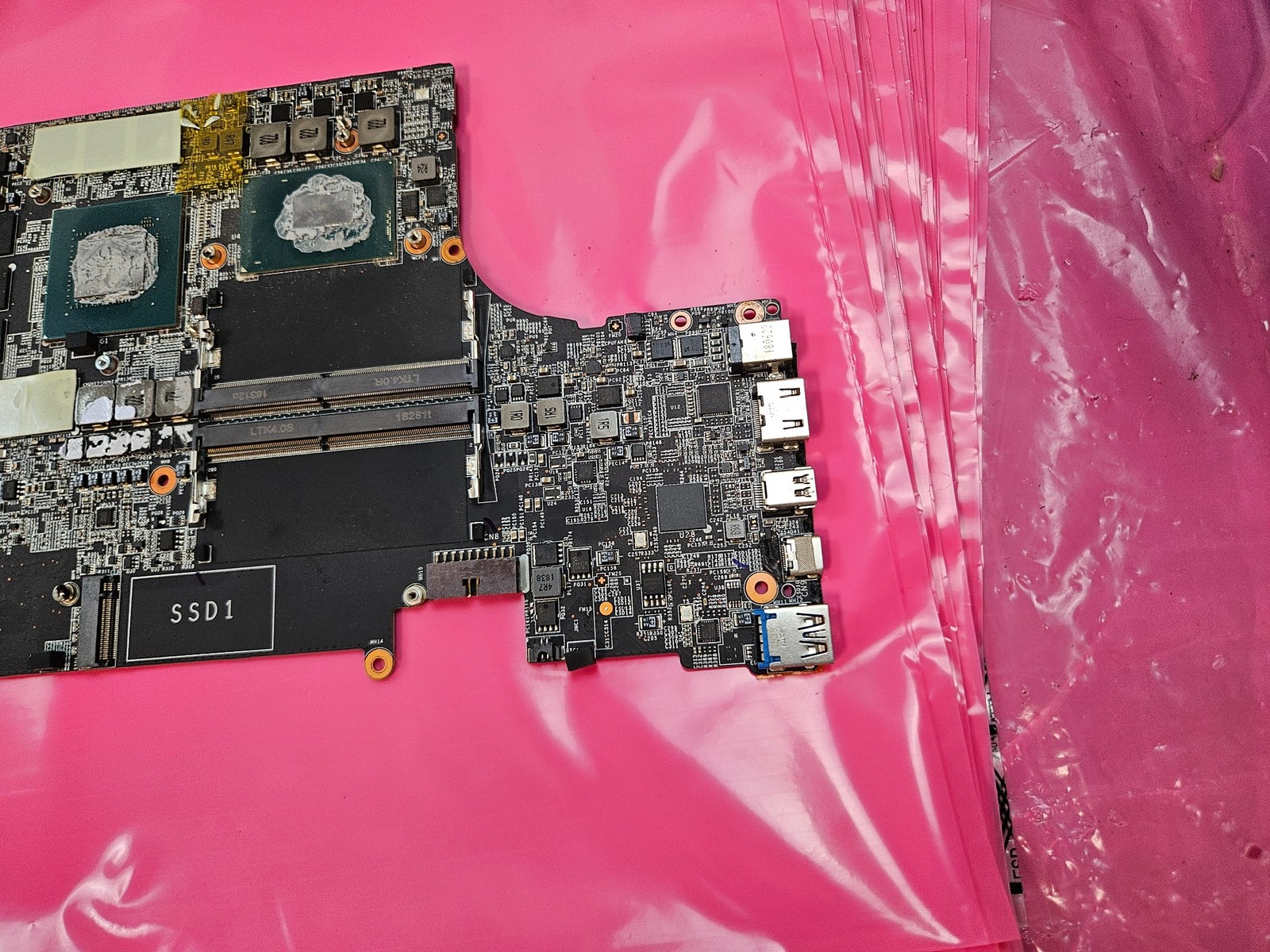 MSI P65 CREATOR 8RF Motherboard I7-8750H Motherboard GTX 1070 Max Q MS-16Q21