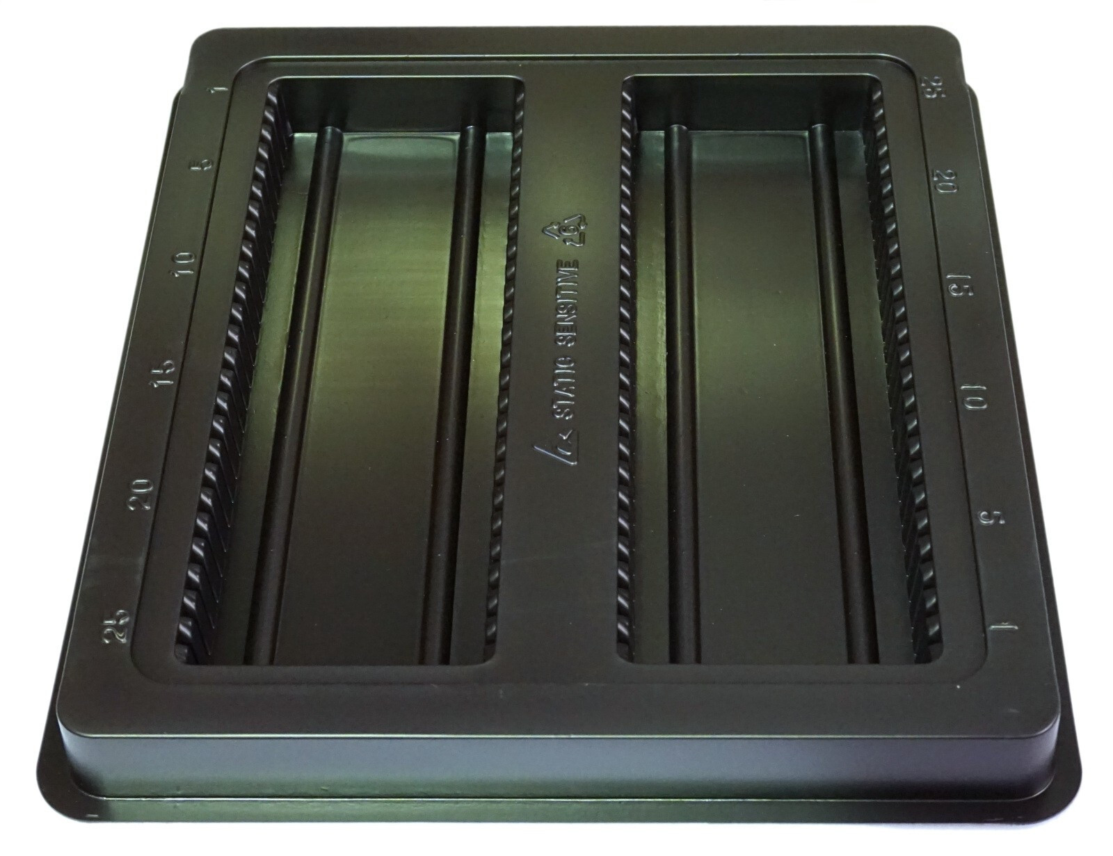 Plastic Tray for 50pcs DDR3 RAM Sodimm Laptop memory modules, Antistatic, Used